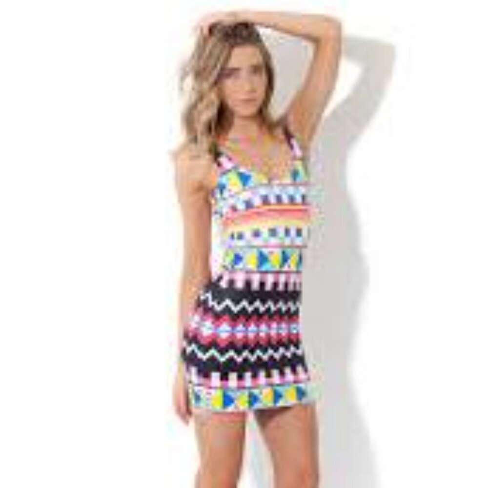 Blackmilk Clothing Moroccan Bodycon Dress Large